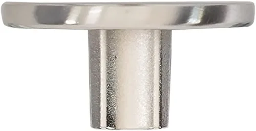 Vista 5 de Paquete de 10 tiradores de metal sólido para gabinetes de baño y decoración del hogar, manijas de gabinete de cocina de metal inoxidable Paquete
