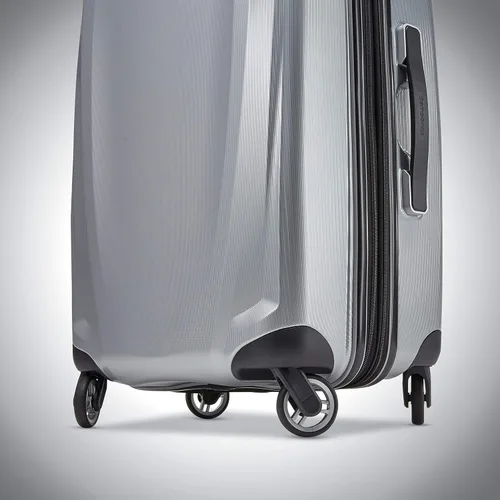 Vista 7 de Samsonite Winfield 3 DLX Hardside - Equipaje expandible con ruedas Plateado 120753-1776