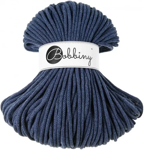 Vista 14 de Bobbiny Cordón trenzado de macramé prémium de 0.197 in (rubor), 108 yardas/330 pies (100% algodón reciclado)