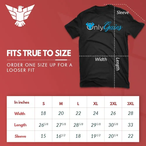 Vista 4 de Only Gains Camiseta divertida de regalo de fitness para chicos