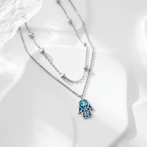 Vista 9 de CHIC & ARTSY Tobilleras delicadas de plata de ley S925 para verano, pulsera de tobillo ajustable multicapa para playa, joyería de pie para mujer