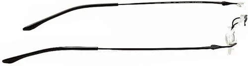 Vista 13 de Charmant Eyeglasses TI8600 TI/8600 SI - Marco óptico sin montura plateada de 0.748 x 5.512 in
