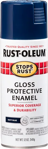 Vista 34 de Rust-Oleum 7776830 - Pintura en aerosol para prevención del óxido, 12 onzas, negro plano
