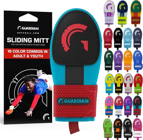 Vista 29 de Guante deslizante Guardian Baseball - Tallas para jóvenes y adultos - Guante deslizante para béisbol - Correa de compresión elástica