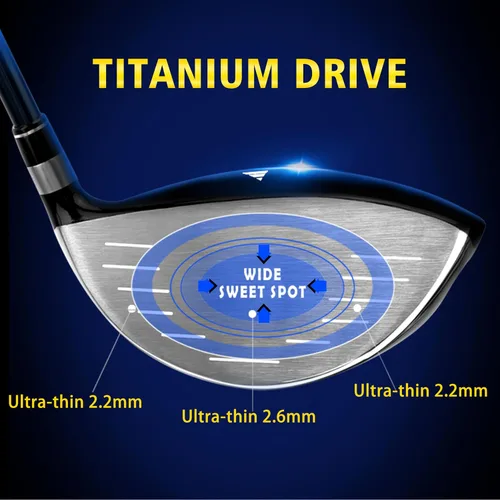 Vista 2 de PGM G300 Men’s Golf Club Set with Titanium Driver