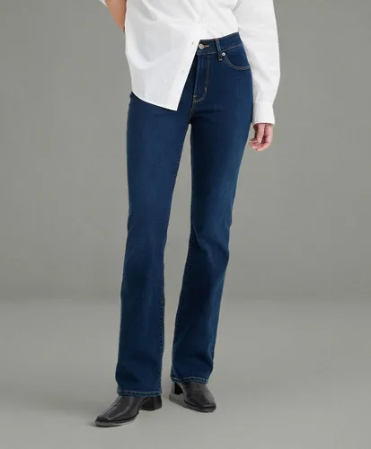 Vista 4 de Pantalón jean clásico con botamanga para mujer de Levi's