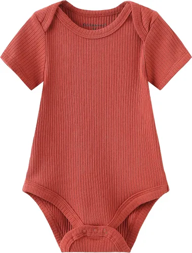 Vista 18 de Kiddiezoom Mameluco unisex de algodón de una pieza para bebé recién nacido, 5