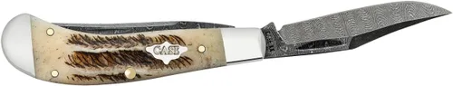 Vista 4 de Case Cubiertos CA77465: Saddlehorn Vintage Bone