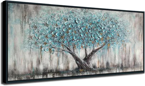 Vista 21 de Arjun Lienzo decorativo para pared, diseño de lago y montaña, cielo, naturaleza, paisaje, barco, ilustración, pintura escénica moderna, enmarcada