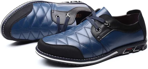 Vista 5 de COSIDRAM - Zapatos informales para hombre, zapatos deportivos de vestir, caminar, negocios, oficina, mocasines cómodos