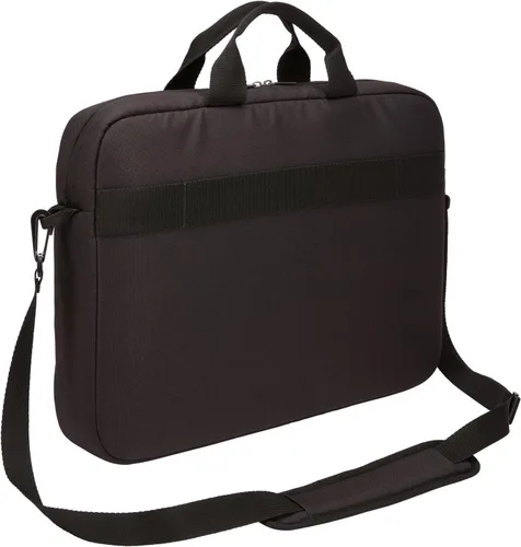 Vista 4 de Case Logic Advantage 15.6" Attaché-Black, 15.2 x 1.2 x 10.4 in Negro