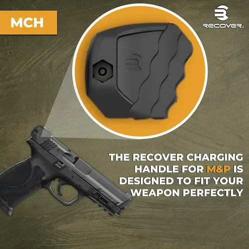 Vista 2 de Recover Tactical Slide Rack Assist 14 versiones disponibles Compatible con la mayoría de los modelos Glock, también para modelos M&P, Shield, P365