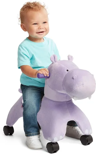 Vista 17 de Radio Flyer Juguete de Montar de Peluche para Niños Pequeños – Juguete de Montar Rodante Suave y Acolchado para Niños de 1–3 Años, Juguete de Empuje