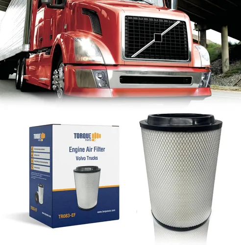Vista 8 de TORQUE Filtro de Aire de Motor y 2 Filtros de Aire de Cabina con Carbón Activado para Camiones Semi Volvo VNL 2002+ Reemplaza 20435801 AF26405