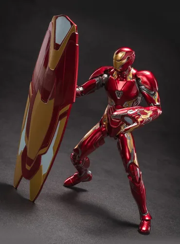 Vista 4 de OVONNI - Figura de acción coleccionable de 7 pulgadas de MK50Ironman (Versión Deluxe), articulaciones completamente móviles, accesorios de múltiples