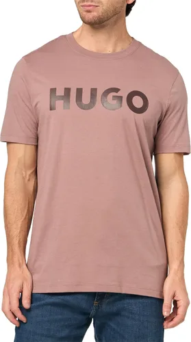 Vista 38 de Hugo Men's Print Logo Short Sleeve T-Shirt Blanco