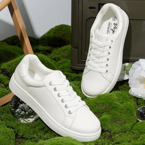 Vista 7 de Vepose Zapatillas de tenis casuales cómodas con cordones 8003 para mujer