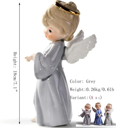 Vista 5 de MTME Figuras de porcelana, permitiendo que los sueños se eleven, artesanías, escultura, decoración del hogar (adorno, decoración, regalo)