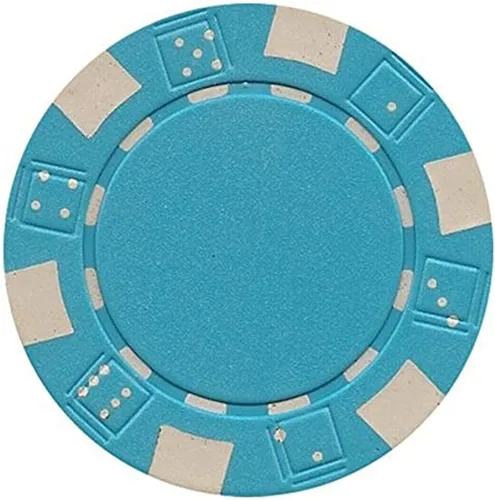 Vista 11 de Da Vinci, 50 fichas de póquer de cerámica compuesta, rayas, 11,5 gramos.
