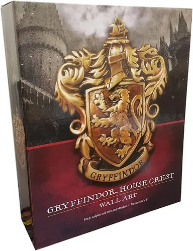 Vista 2 de The Noble Collection de la casa de Gryffindor Cresta