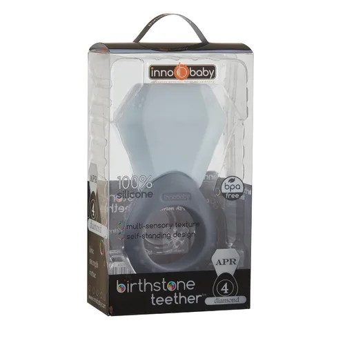 Vista 2 de INNOBABY TEETHIN' Smart Birthstone Ring TEETHER - Abril (diamante)