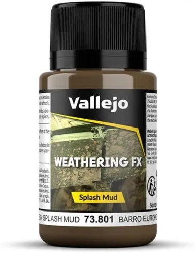 Vista 5 de Vallejo Kit de pintura modelo Black Splash Mud