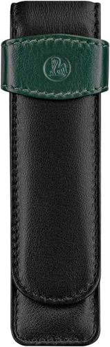 Vista 4 de Pelikan 1 bolsa de cuero para bolígrafo, negro, 1 cada uno (923409)