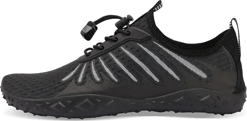 Vista 3 de TIAMOU - Zapatos de agua para hombre y mujer, secado rápido y agradables, para natación, buceo, surf, calcetines acuáticos para natación