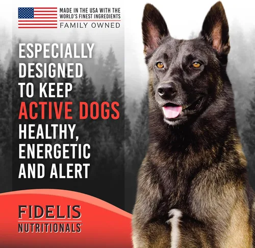 Vista 2 de FIDELIS Alimento crudo liofilizado para perros – Decoración de carne de res alta en proteínas y comida para los comensales exigentes – Nutrición