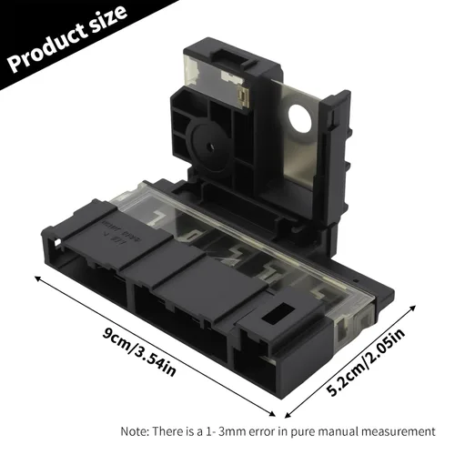 Vista 2 de 24380-3JA1A Fusible Fusible Fuselink Fusible Batería con Terminal Positivo de Batería, Reemplazo para Nissan Altima Maxima Murano Pathfinder