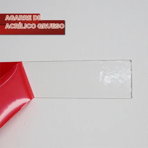 Vista 6 de XFasten cinta doble de acrílico, de fácil extracción, 1 x 450 pulgadas Claro