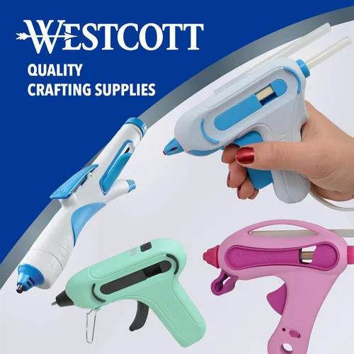 Vista 5 de Westcott Mini barras de pegamento prémium para todas las temperaturas