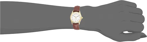 Vista 4 de Reloj analógico de cuero marrón Casio LTP1094Q-7B9