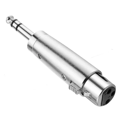 Vista 6 de Adaptador XLR hembra a TRS de 1/4 pulgadas, conector XLR hembra equilibrado a conector estéreo TRS de 1/4 pulgadas, 2