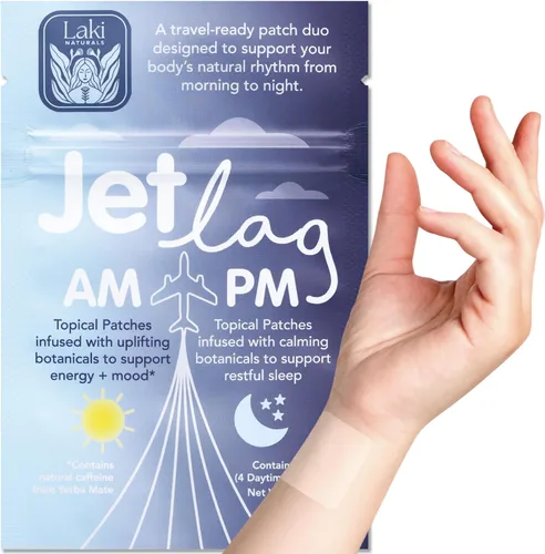 Vista 7 de Laki Naturals Parche Fly Calm (1 unidad, paquete de 8) – Relaja los nervios, apoya el estrés – Ingredientes naturales para apoyar el estrés