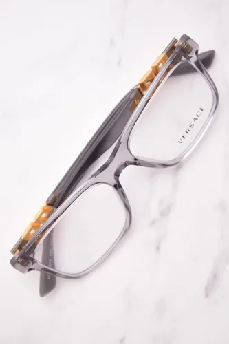 Vista 5 de Gafas graduadas Versace VE 3319 593 Transparente Gris, Gris transparente