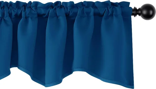 Vista 12 de Deconovo Cortinas opacas, aislamiento térmico, dobladillo para barra, reducción de ruido, certificado Oeko-TEX, cortinas de oscurecimiento de Beige