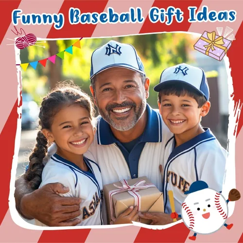 Vista 5 de Regalo de béisbol de ganchillo positivo de Pascua, regalos de béisbol hechos a mano para hombres, mujeres, hijo, hija, regalo de apoyo inspirador