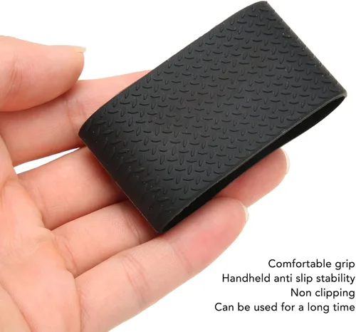 Vista 8 de Clipper Bands, paquete de 3 bandas profesionales de silicona negra deslizante, calor eléctrico, manga protectora, bandas de corte eléctrico