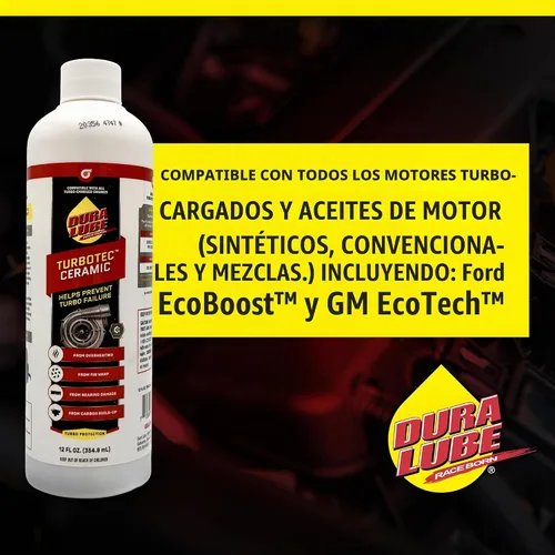 Vista 5 de Dura Lube TurboTec Ceramic Turbo Protection 12 onzas, individual