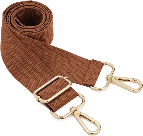 Vista 29 de Correa de Bolso de Hombro Ancha de Repuesto Ajustable Cinturón de Lona Bolso Cruzado Bolso de Mano
