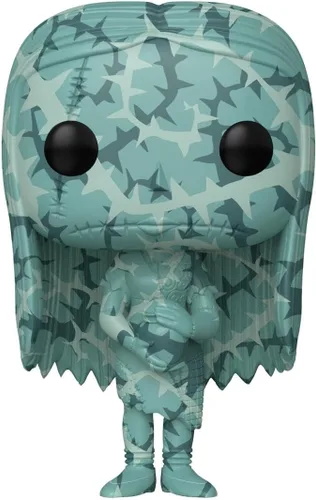 Vista 2 de Funko Disney: Pesadilla antes de Navidad - Sally (serie de artistas) con funda protectora