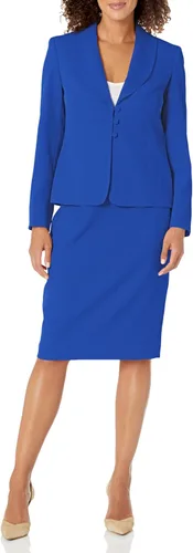 Vista 9 de Le Suit Women's JKT/Skirt Suit Negro