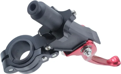 Vista 5 de Palancas universales de freno de embrague de 7/8 pulgadas de 0.866 in para CRF70 CRF110 XR 50 XR 70 XR 110 ATV Pit Dirt Bike (rojo)