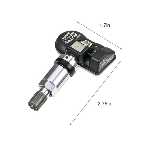 Vista 9 de Autel TPMS Sensores Juego de 4, Sensor Mx Programable para Presión de Neumáticos, 315MHz + 433MHz Press-in Nivel OE (Válvulas Metálicas) Programado