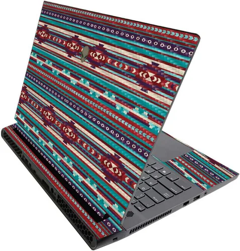 Vista 582 de MightySkins - Skin brillante con purpurina para Alienware M17 R3 (2020) y M17 R4 (2021) - Diversión de los años 90 Acabado duradero con purpurina