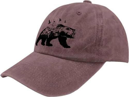 Vista 2 de devor Caps Bear Dad Hats for Women Funny Dad Hats Adjustable