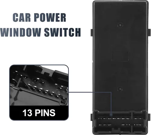 Vista 4 de X AUTOHAUX Controladores de elevalunas eléctricos delanteros de repuesto para Infiniti G37 Q60 Coupé para Infiniti G37 2008-2013 para Infiniti Q60