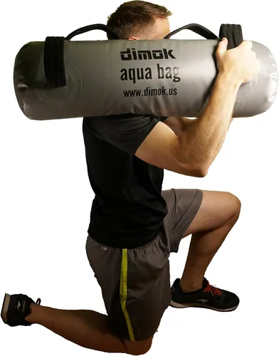 Vista 7 de Bolsa de arena para entrenamiento, bolsa de agua, bolsa de entrenamiento con peso, bolsa de arena militar para fitness, 45-80 libras, equipo pesado