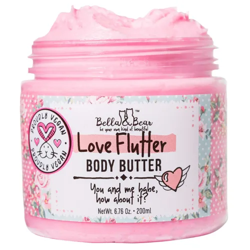 Vista 11 de Bella and Bear Beach Baby Body Butter - Crema hidratante de karité para mujeres, vegana, sin crueldad ni aceite, ayuda a prevenir las estrías